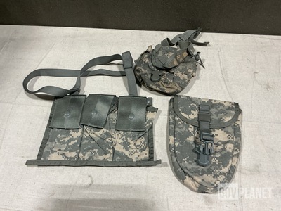 (61) Bandoleer Ammunition Pouches, (190) M4 Two Mag Pouches & Assorted Items