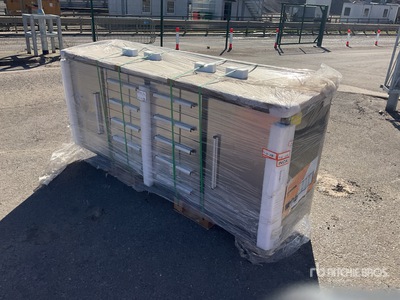 Tool Cabinet 7FT-10D-2-01B-01 7 ft 10 Drawer Tool Cabinet (Unused)