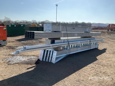 Unused 60' x 30' x 12' Fully Galvanised steel portal frame building Opslag Gebouw