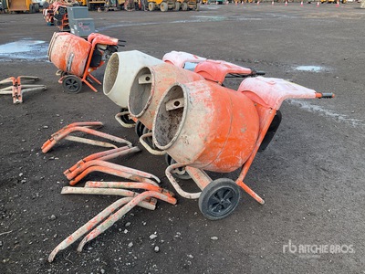 Belle Quantity of 3 Electric Przenośna betoniarka