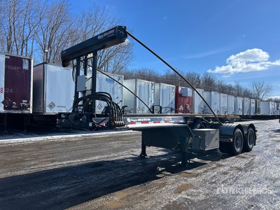 2016 Durabac CT603 T/A Roll-Off Trailer