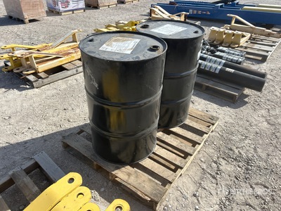 Quantity of (2) 55 Gallon Oil Barrels