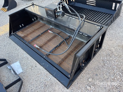 2025 GIYI VB59 80 in Screening Skid Steer Bucket (Unused)