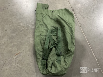 (109) Clothing Bags, (62) Barracks Bags, (37) Duffel Bags & Assorted Items