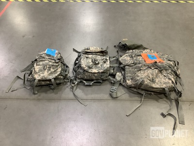 (8) Large Field Pack Sets, (13) Rifleman Sets & Assorted Items