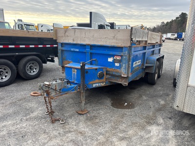 2018 Bwise 12 ft T/A Lichte Kiepaanhanger