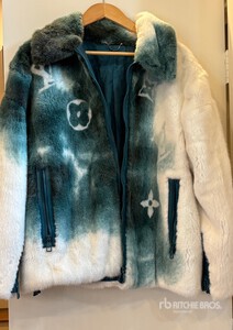 Louis Vuitton Spray Mink Bomber Jacket