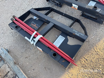 Landhonor BS-12-2500G 44 in Skid Steer Bale Spear (Unused)