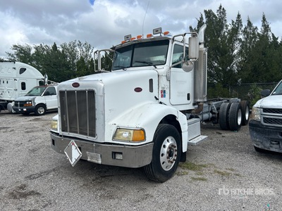 2007 Peterbilt 385 6x2 Cab and Chassis (Inoperable)