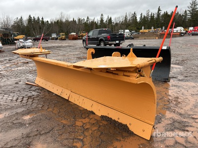 HLA 144 in 12 ft Backhoe Loader Snow Blade - Fits JCB 416