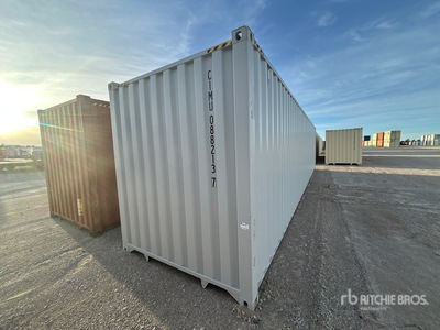 40 ft High Cube Multi-Door Storage Container (Unused)