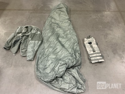 (30) Hydration System Carriers, (26) Sleeping Bags & Assorted Items
