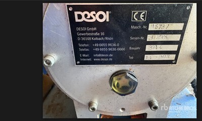 2014 Desoi 303204 Pumping Unit