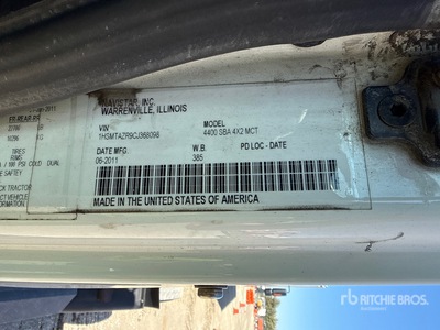 2012 International 4400 4x2 Cabeza Tractora Cabina Corta