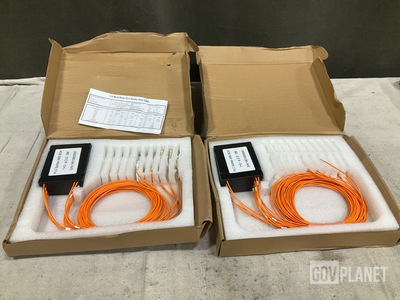 (68) PLCB-1X2-MM50-LC-3M Fiber Optic Splitters