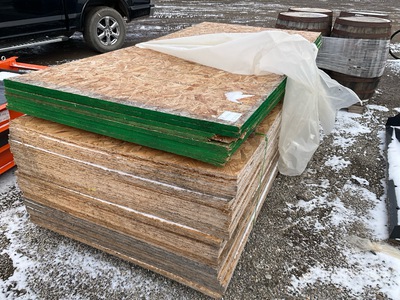 Quantity of (35) Compensato (Unused)