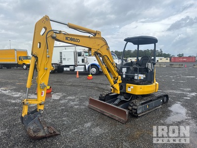 2022 Kobelco SK35SR-6E Mini pelle hydraulique