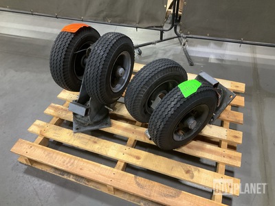 (2) Saginaw Products 04-044239 Swivel Casters