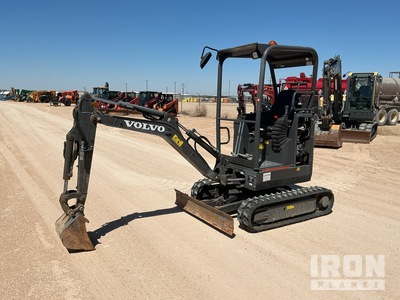 2021 Volvo ECR18E Mini Excavator