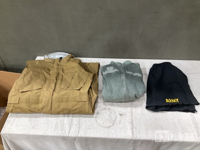 (2) Pairs of Fuel Handler's Coveralls, (57) Pairs of Trunks & Assorted Items