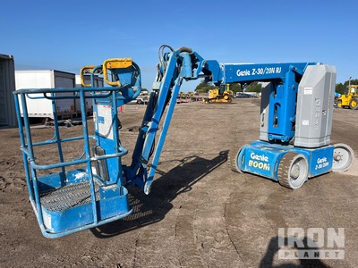 2018 Genie Z-30/20N RJ 2WD Electric Articulating Boom Lift