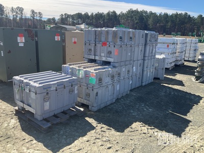 (9) Assorted Shipping Cases