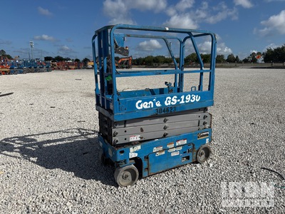 2018 Genie GS1930 Electric Scissor Lift