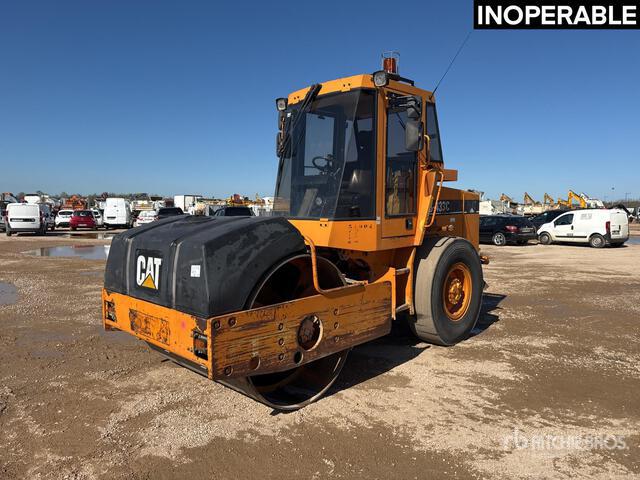 2001 Cat CS433C Compacteur Monocylindre Smooth Drum Compactor ...
