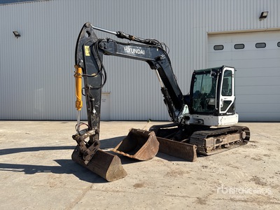 2017 Hyundai Robex X80CR-9A Mini Pelle Mini Excavator