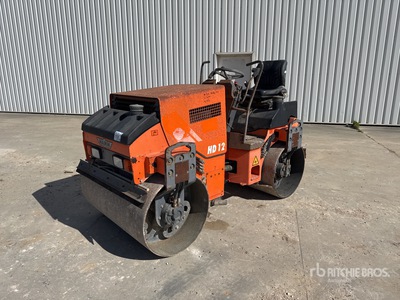 Hamm HD12 Compacteur Vibrant Tandem Dubbele trommelwals