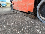 Chassis with Pothole Protection Bars