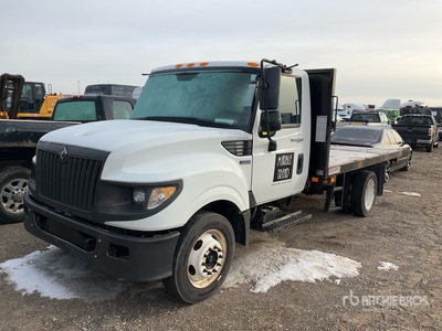 2012 International TerraStar SFA 4x2 Flatbed Truck (Inoperable)