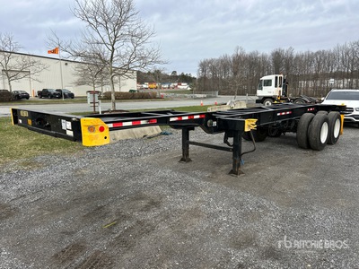 2024 Atro 20 ft T/A Extendable Container Trailer