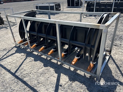 Suihe 1980 mm Râteau à racines pour chargeuse à différentiel (Unused)