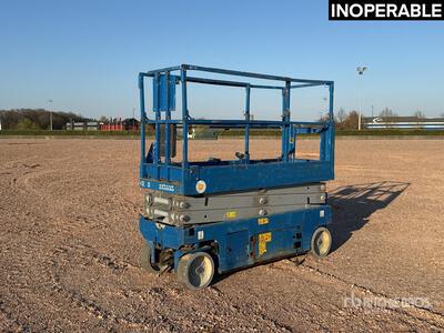 2013 Genie GS2032 Electric Nacelle Ciseau Electrique Scissor Lift (Inoperable)