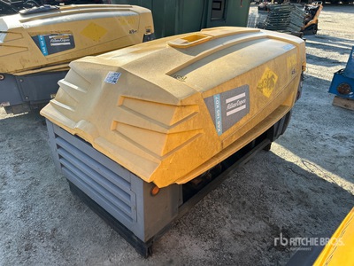 2017 Atlas Copco 185 Skid-Mounted Air Compressor