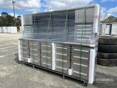 Suihe 2745 mm 30-Drawer Werkbank (Unused) - Fits 2 Doors