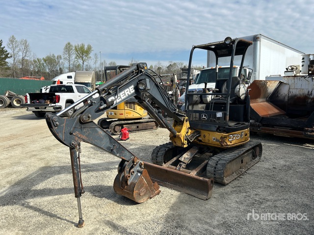 2014 John Deere 27D Mini Excavator