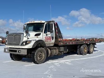 2015 International WorkStar 7600 6x4 Tilt Tray Truck