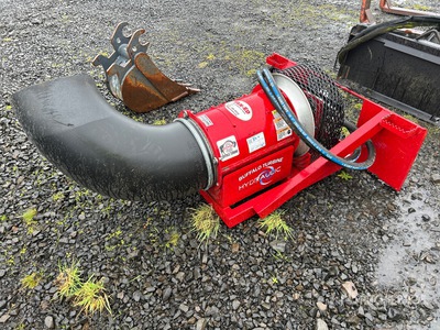 2021 Buffalo Turbine BT-HYSS3 64 in Hydraulic Debris Blower Skid Steer Mounting Bracket Varios implementos minicargadora
