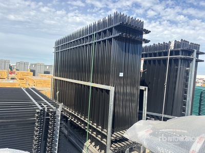 Quantity of (20) 2026 SKLP SK-N20 10 ft x 7 ft Powder Coated Fencing (Unused)