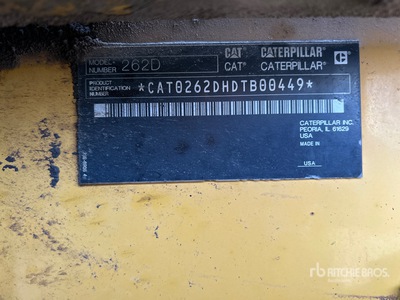 2013 Cat 262D High Flow XPS Skid Steer Loader