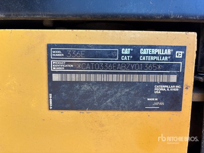 2012 Cat 336E L حفارة بجنزير