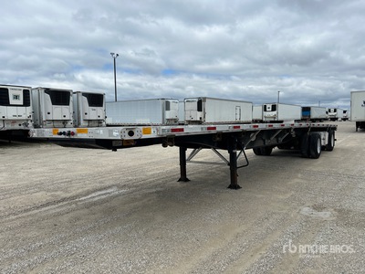 2018 Utility FS2CHA 48 ft T/A Spread Axle Flatbed Trailer