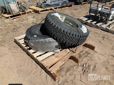 (2) STA 9.00-16 LT Tires w/Wheels