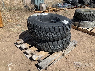 (2) BF Goodrich 37x12.50R16.5LT Tires w/Wheels