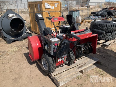 (2) MTD Yard Machines Snow Blowers