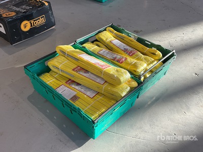 Quantity of (20) 10x3Ton 3m,10x3Ton 4m Webbing Sling (Unused)