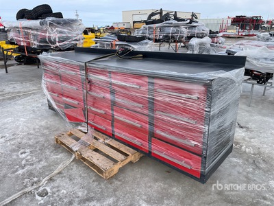 9 ft 4 in 20-Drawer Werkbank