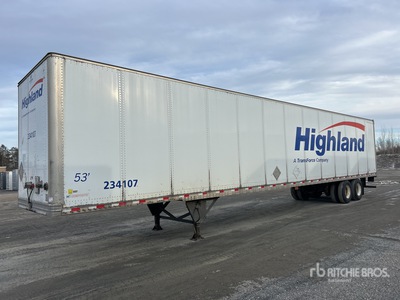 2014 Hyundai 53 ft x 102 in T/A مقطورة فان